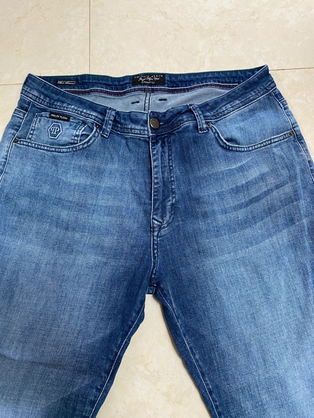 Philipp Plein Men’s Straight Cut Jeans Illegal Fight Club 36 X 30 Switzerland